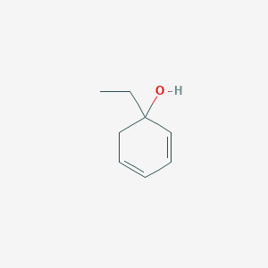 molecular formula C8H12O B14756447 1-Ethyl-1-cyclohexa-2,4-dienol 