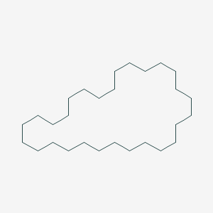 molecular formula C28H56 B14756469 Cyclooctacosane CAS No. 297-24-5