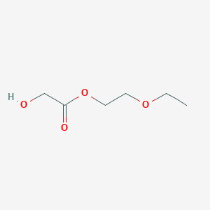 molecular formula C6H12O4 B14756556 2-Ethoxyethyl hydroxyacetate CAS No. 624-55-5