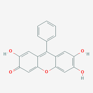 molecular formula C19H12O5 B147566 Phenylfluorone CAS No. 975-17-7