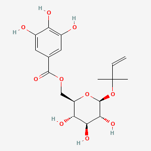 molecular formula C18H24O10 B14756643 Taxilluside A 
