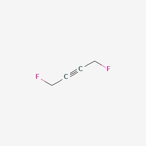 molecular formula C4H4F2 B14756664 1,4-Difluorobut-2-yne CAS No. 407-82-9