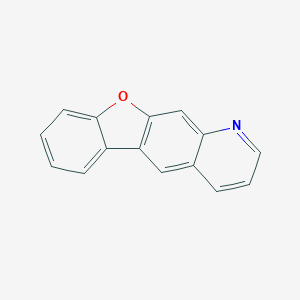 molecular formula C15H9NO B14756676 Benzofuro[3,2-g]quinoline CAS No. 243-43-6