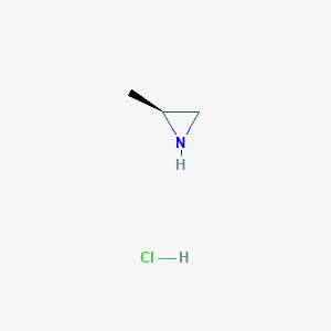 molecular formula C3H8ClN B14756748 (2S)-2-methylaziridine hydrochloride 