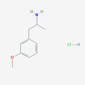 molecular formula C10H16ClNO B147568 1-(3-甲氧基苯基)丙-2-胺盐酸盐 CAS No. 35294-10-1