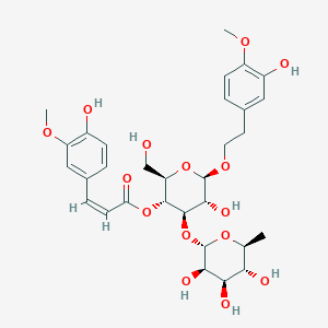 molecular formula C31H40O15 B14756847 cis-Martynoside 