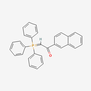 molecular formula C30H23OP B14756854 Ethanone, 1-(2-naphthalenyl)-2-(triphenylphosphoranylidene)- CAS No. 1777-59-9