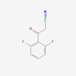 3-(2,6-Difluorophenyl)-3-oxopropanenitrile