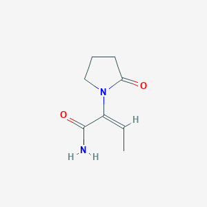 molecular formula C8H12N2O2 B14757004 Levetiracetam Impurity B 