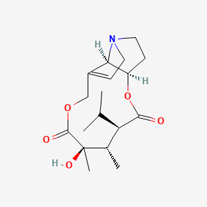 molecular formula C18H27NO5 B14757131 Incanine CAS No. 480-77-3