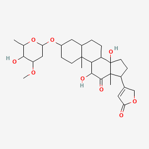 molecular formula C30H44O9 B14757262 Amboside CAS No. 638-90-4