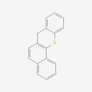 molecular formula C17H12S B14757276 7H-Benzo[c]thioxanthene CAS No. 226-05-1