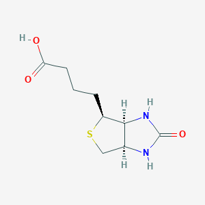 molecular formula C9H14N2O3S B14757335 Norbiotin CAS No. 669-72-7