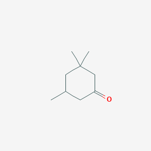 molecular formula C9H16O B147574 3,3,5-Trimethylcyclohexanone CAS No. 873-94-9