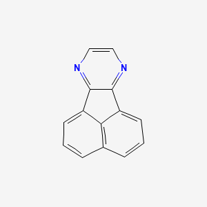molecular formula C14H8N2 B14757447 Acenaphtho(1,2-b)pyrazine CAS No. 206-52-0
