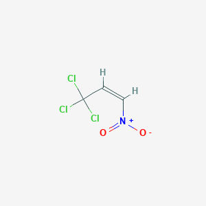 molecular formula C3H2Cl3NO2 B14757568 (Z)-3,3,3-trichloro-1-nitroprop-1-ene CAS No. 763-16-6
