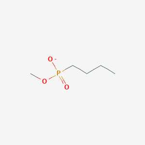 molecular formula C5H12O3P- B14757579 Methyl butylphosphonate CAS No. 920-10-5