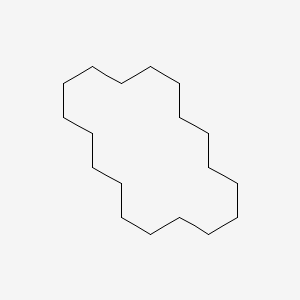 molecular formula C18H36 B14757594 Cyclooctadecane CAS No. 296-18-4