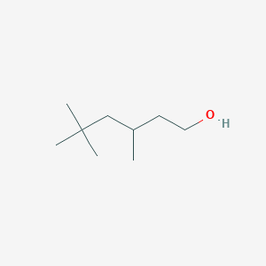 molecular formula C9H20O B147576 3,5,5-Trimethyl-1-hexanol CAS No. 3452-97-9