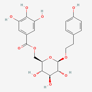 molecular formula C21H24O11 B14757661 6'-O-Galloylsalidroside 