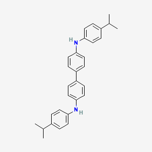 molecular formula C30H32N2 B14757664 n,n'-Bis(4-isopropylphenyl)benzidine 