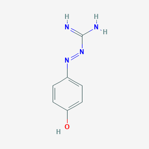 molecular formula C7H8N4O B147577 3-(4-氧代环己-2,5-二烯-1-亚甲基)咔唑胺 CAS No. 7316-92-9