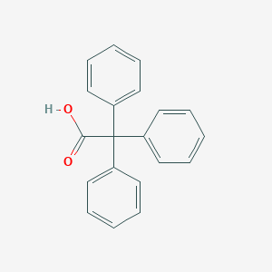 molecular formula C20H16O2 B147579 三苯乙酸 CAS No. 595-91-5
