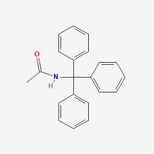 molecular formula C21H19NO B14757907 N-tritylacetamide CAS No. 1596-25-4