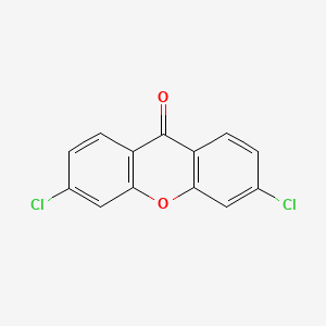 molecular formula C13H6Cl2O2 B14757981 3,6-Dichloro-9H-xanthen-9-one CAS No. 1556-63-4