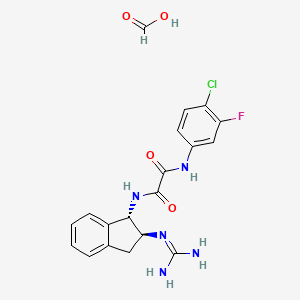 molecular formula C19H19ClFN5O4 B14758183 DMJ-I-228 
