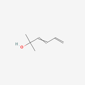 molecular formula C7H12O B14758219 Dimethylbutadienylcarbinol CAS No. 926-38-5