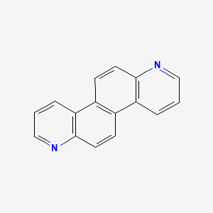 molecular formula C16H10N2 B14758242 Quino[6,5-f]quinoline CAS No. 218-14-4