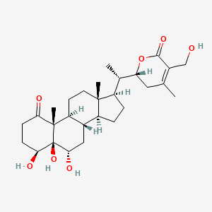 molecular formula C28H42O7 B14758287 Somnifericin 