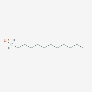 molecular formula C12H25Li B14758296 Lithium, dodecyl- CAS No. 1825-40-7