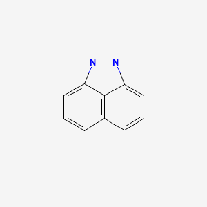 molecular formula C10H6N2 B14758348 Benzo[cd]indazole CAS No. 209-15-4