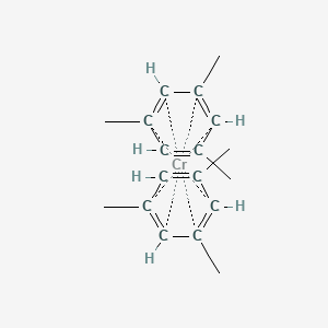 molecular formula C18H24Cr B14758369 Chromium;1,3,5-trimethylbenzene 