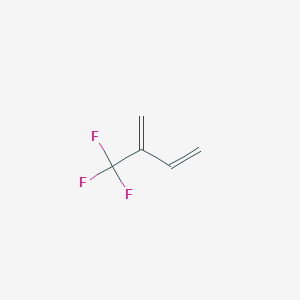 molecular formula C5H5F3 B14758428 2-Trifluoromethyl-1,3-butadiene CAS No. 381-81-7