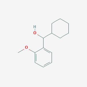 molecular formula C14H20O2 B14758470 Cyclohexyl-(2-methoxyphenyl)methanol 