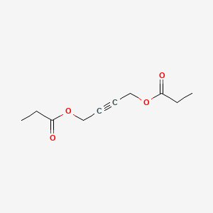 molecular formula C10H14O4 B14758579 But-2-yne-1,4-diyl dipropanoate CAS No. 1573-12-2