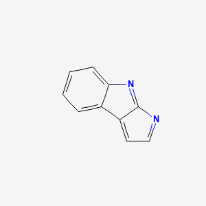 molecular formula C10H6N2 B14758588 Pyrrolo[2,3-b]indole CAS No. 247-03-0