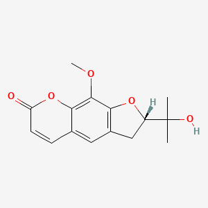 molecular formula C15H16O5 B14758632 Methoxy rutaretin 