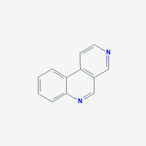 molecular formula C12H8N2 B14758833 Benzo[c][2,7]naphthyridine CAS No. 229-89-0