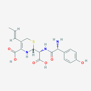molecular formula C18H21N3O6S B14758835 E-Cefprozil open ring 