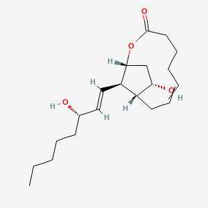 molecular formula C20H32O4 B14758863 Prostaglandin F2alpha 1,11-lactone 