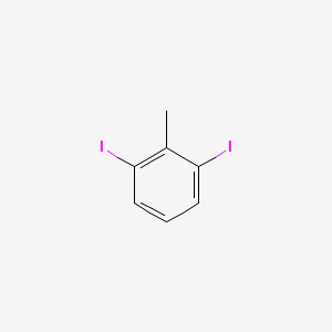 molecular formula C7H6I2 B14758900 1,3-Diiodo-2-methylbenzene 