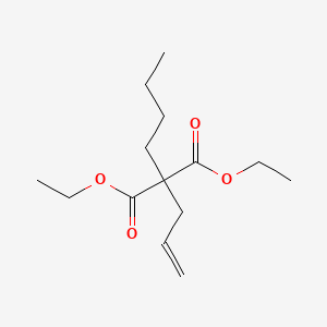 molecular formula C14H24O4 B14758958 Diethyl butyl(prop-2-en-1-yl)propanedioate CAS No. 1575-76-4