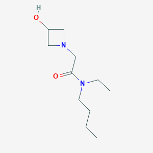 molecular formula C11H22N2O2 B1475902 N-butyl-N-ethyl-2-(3-hydroxyazetidin-1-yl)acetamide CAS No. 2098042-32-9