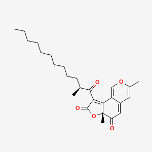 molecular formula C26H34O5 B14759229 Deflectin 2b CAS No. 79495-63-9