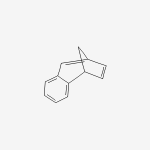molecular formula C12H10 B14759261 5H-5,8-Methanobenzo[7]annulene CAS No. 252-78-8