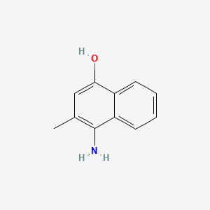 molecular formula C11H11NO B14759349 Vitamin K7 CAS No. 83-69-2
